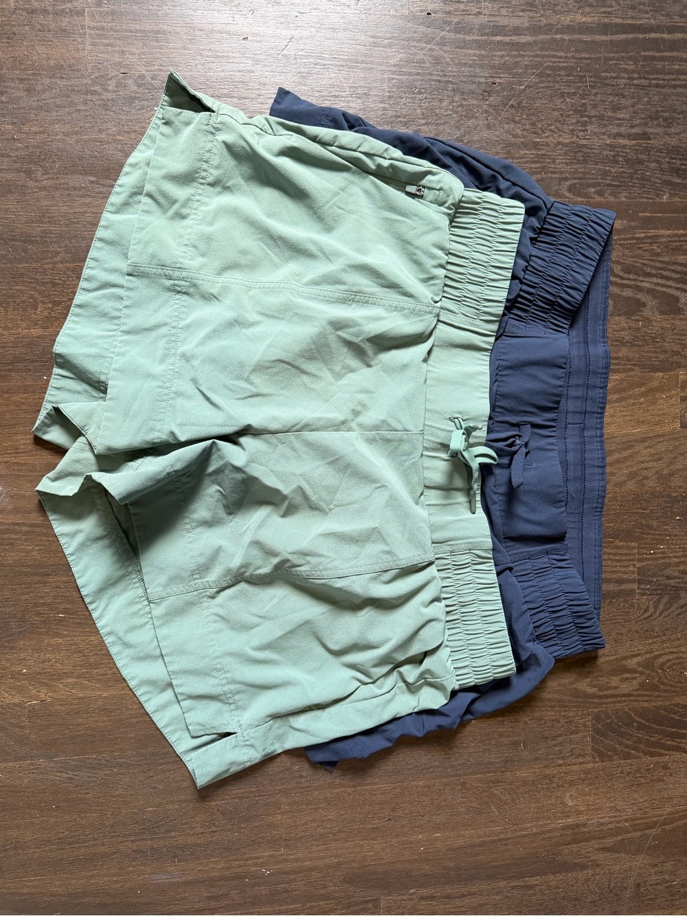 Women’s All in Motion shorts- Sage Green & Navy